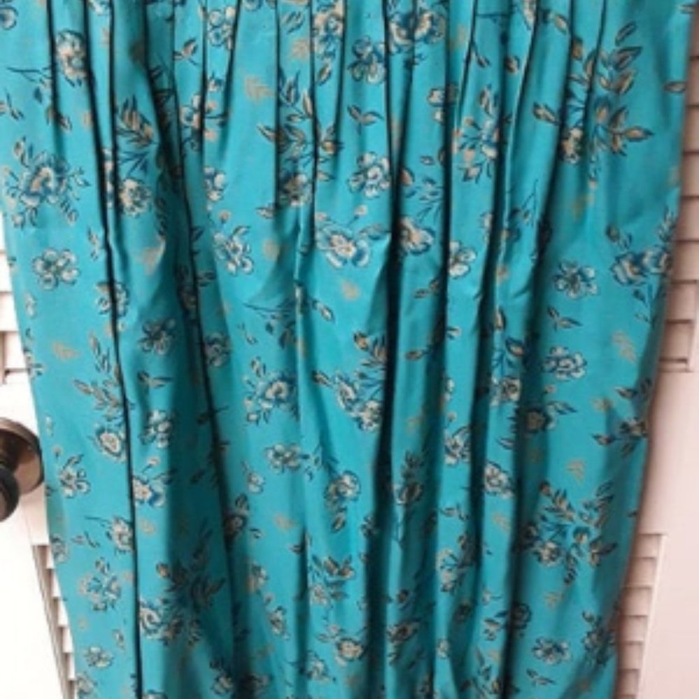 Vintage Light Baby Blue Long Boho Sarah Elizabeth - Picture 5 of 10
